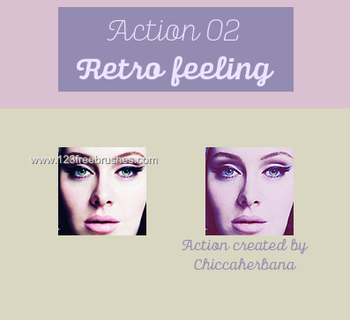 Retro Feeling Effect Photoshop Action