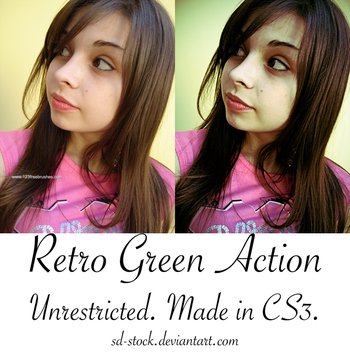 Retro Green Action