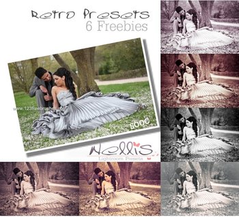 Retro Lightroom Presets Effect Photoshop Action
