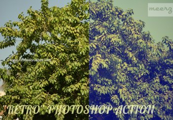 Retro Look Effect Photoshop Action