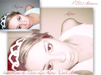 Retro Wash Effect Photoshop Action