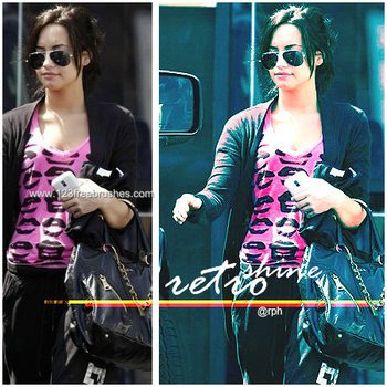 Retroshine Effect Photoshop Action