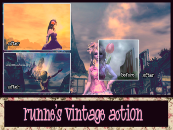 Runnes Vintage Effect Photoshop Action