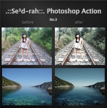 Sedrah Photoshop Action