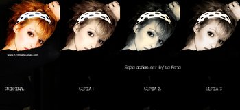 Sepia Photoshop Action