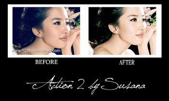 Skin Action Photoshop