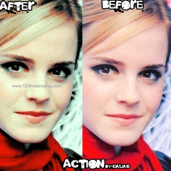 Skin Action Photoshop