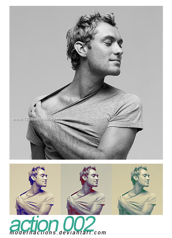 Skin Action Photoshop