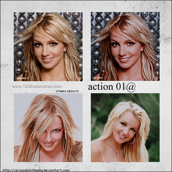 Skin Retouching Action