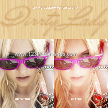 Skin Retouching Actions