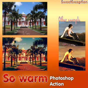 So Warm Free Effect Photoshop Action