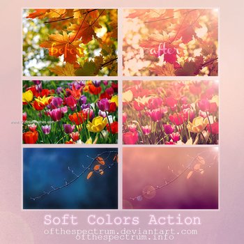 Soft Colors Photoshop Action