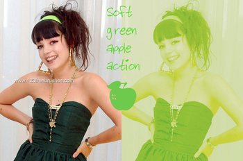 Soft Green Apple Photoshop Action