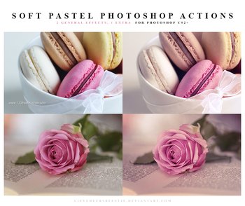 Soft Pastel Effect Photoshop Action