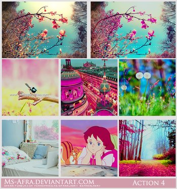Soft Pinkish Effect Photoshop Action
