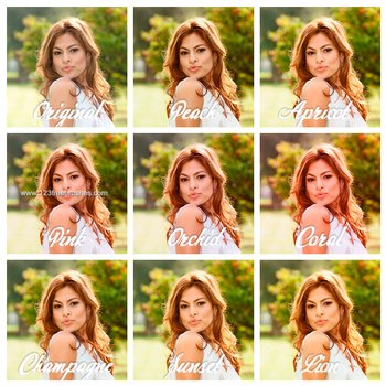 Soft Sun Photoshop Action