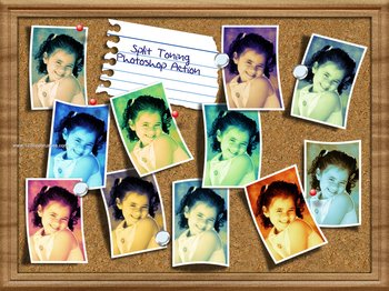 Split Toning Photoshop Action