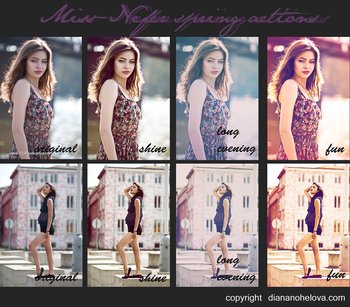 Spring Effect Photoshop Action
