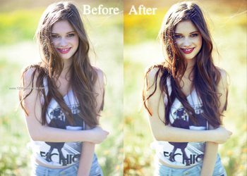 Spring Time Ps Effect Photoshop Action