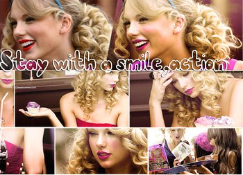 Stay with A smile effect photoshop action