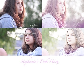Stephanies Pink Haze