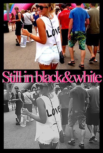Still In Black And White Act effect photoshop action