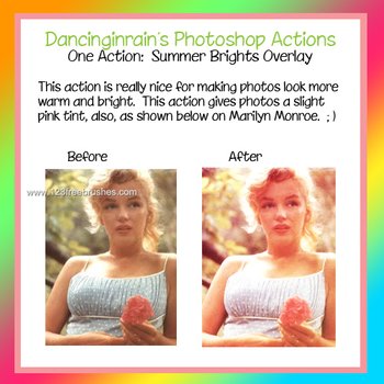 Summer Bright Photoshop Action