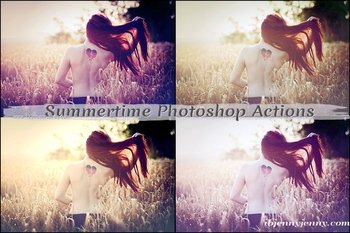 Summer Time Photoshop Actions