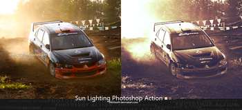 Sunset Photoshop Action Fixed
