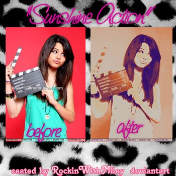 Sunshine Photoshop Actions