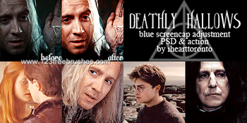 The Deathly Hallows Coloring Effect Photoshop Action