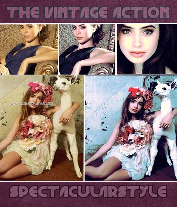 The Vintage Effect Photoshop Action