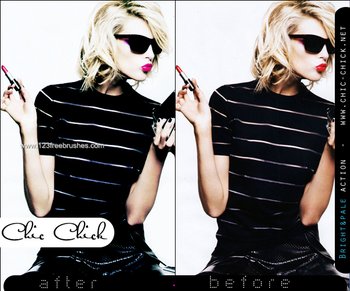 Turn Red Into Pink Effect Photoshop Action