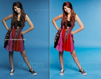 Victorious effect photoshop action