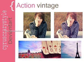 Vintage_ Effect Photoshop Action