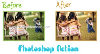 Vintage Coloring Effect Photoshop Action