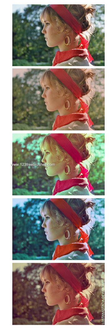 Vintage Colors Effect Photoshop Action