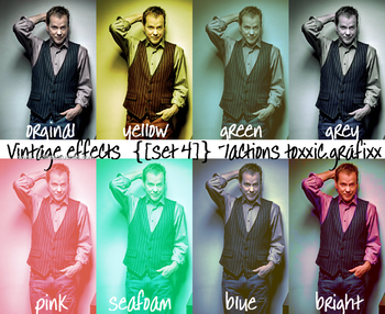 Vintage Effect Effect Photoshop Action