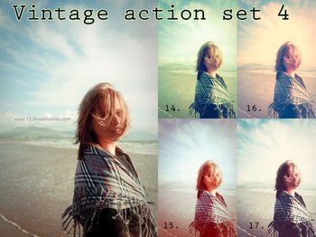 Vintage Effect Photoshop Action