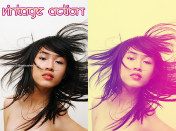 Vintage Effect Photoshop Action