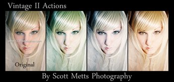 Vintage Effect Photoshop Action