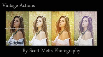 Vintage Effect Photoshop Action