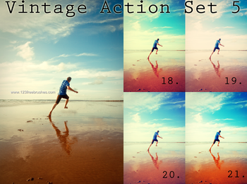 Vintage Effect Photoshop Action