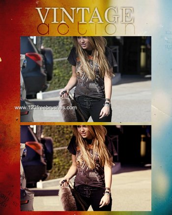 Vintage Effect Photoshop Action