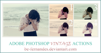 Vintage Effect Photoshop Action