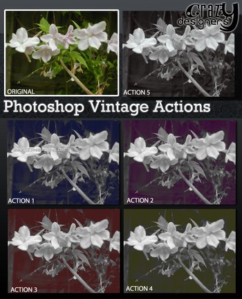 Vintage Effect Photoshop Action