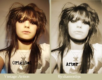 Vintage Effect Photoshop Action