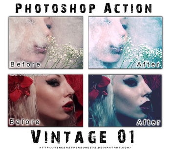 Vintage Effect Photoshop Action