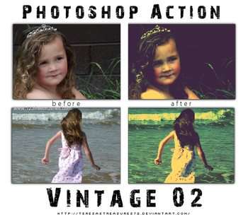 Vintage Effect Photoshop Action