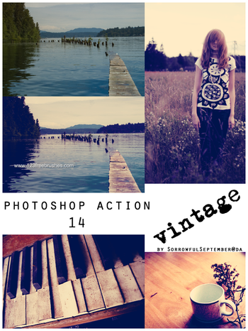 Vintage Effect Photoshop Action